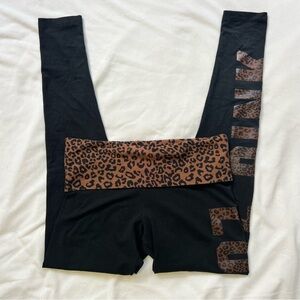 PINK Victoria's Secret Black Leggings